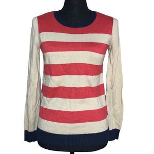 Forever 21 Striped Crewneck Sweater